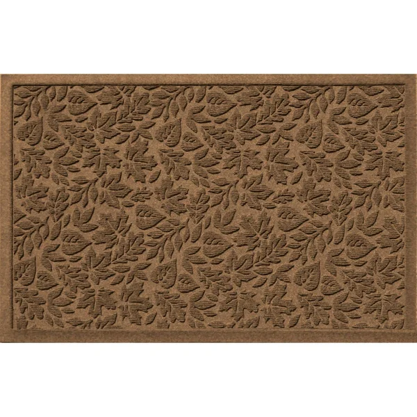 Waterguard Fall Day Indoor Outdoor Mat - Dark Brown - 4x6 ft