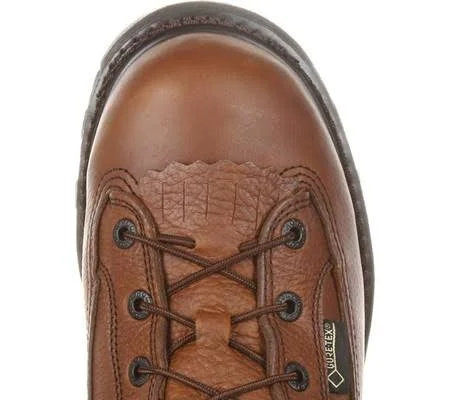 Men's Rocky 9 inch Lace to Toe Bearclaw 9234 Red/Brown Full Grain 6.5 M