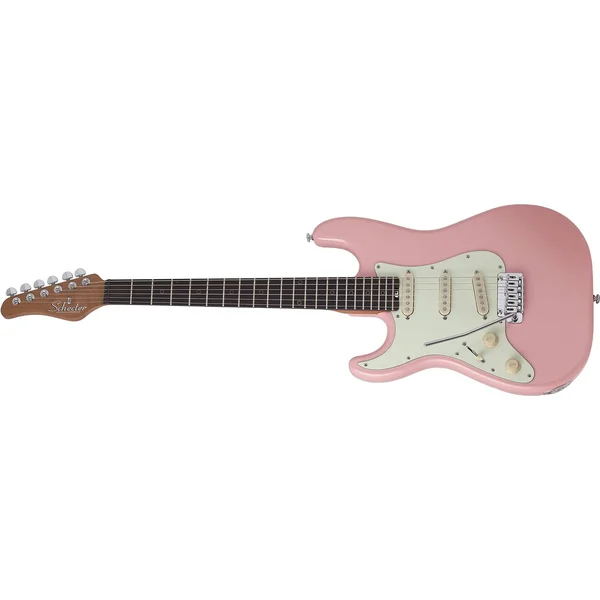 Schecter 336 Nick Johnston Traditional LH Guitar, Atomic Coral