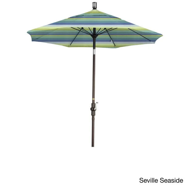 California Umbrella GSCUF758117-5446 7.5-ft Fiberglass Market