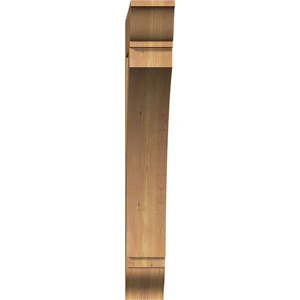 Ekena Millwork BKT06X32X40THR01SWR 5 1/2x22W x 32x22D x 40x22H Thorton Traditional Smooth BRACKET - Western Red Cedar