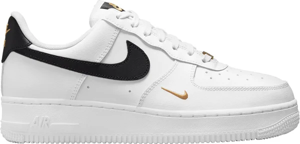 Nike White & Black Air Force 1 &07 Essential Sneakers