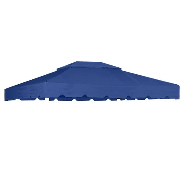 Garden Winds Replacement Canopy for 10x12 Garden House Gazebo - Riplock 350 - True Navy