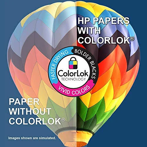 HP Printer Paper Premium 32lb, 8.5x11, 100 Bright, 6 Ream Case, 3000 Sheets