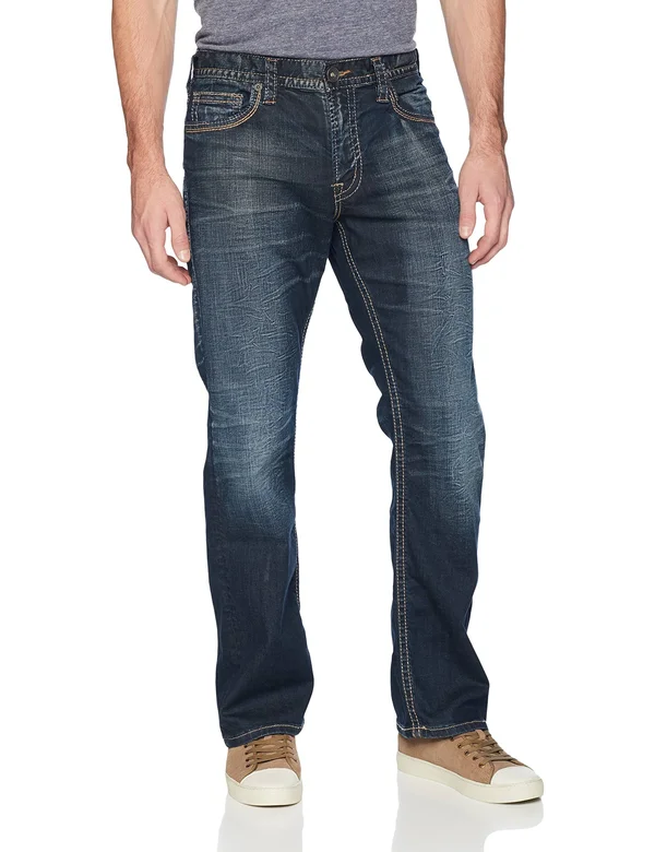 Silver Jeans Co. Men's Zac Relaxed Fit Straight Leg Jeans
