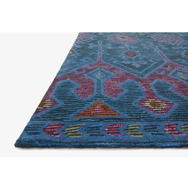 Loloi Gemology GQ-02 7&9x22 x 9&9x22 Spice, Teal Rug