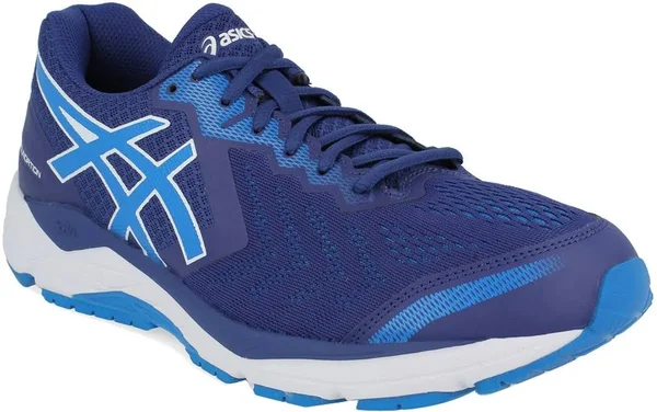Asics Gel Foundation 13 Wide Fit (2E) Mens Running Shoes - Blue