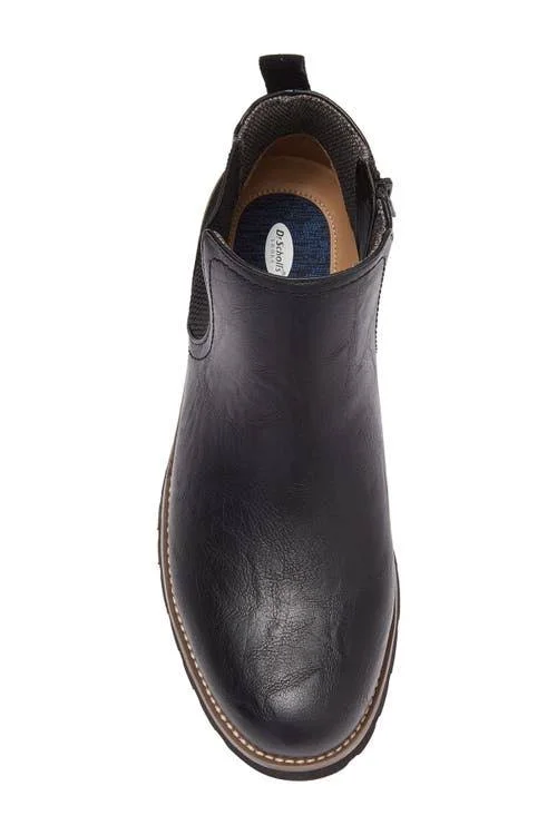 Dr. Scholl&s Levine Boot - Men's, Black, Size 8.5, Boots, Chelsea