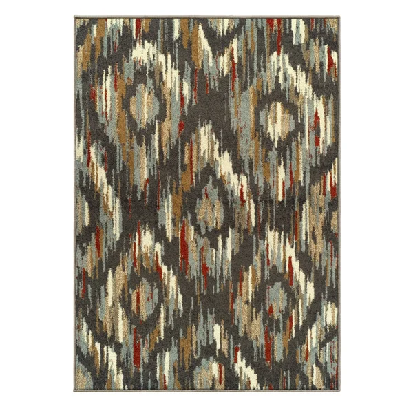 Superior Solitaire Area Rug - 8' x 10', Multicolor
