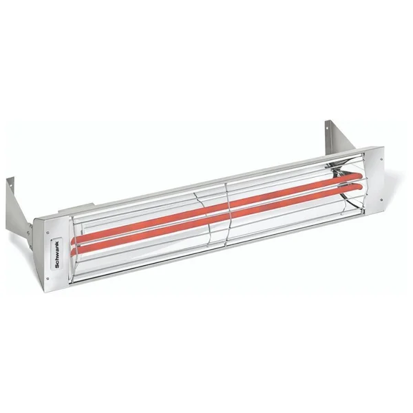 ElectricSchwank 39x22 Dual Element 4000W, 5000W Infrared Electric Heater 4000 Watts 208 V Stainless Steel