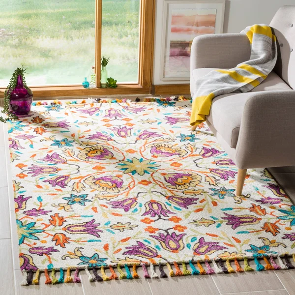 Safavieh Aspen APN115Z 8& x 10& Black - Purple Rug