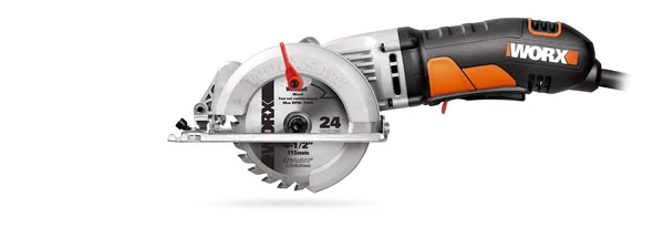Worx WX429L Worxsaw Compact Circular Saw, 4-1/2x22