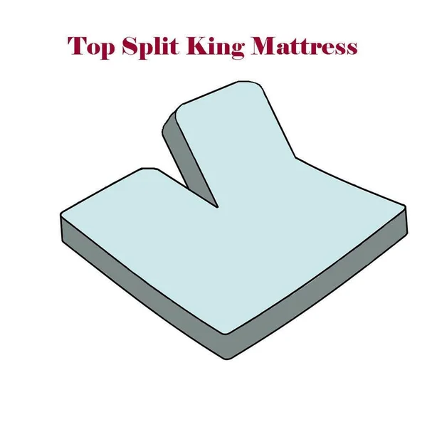 Royal Tradition Top Split King Printed Sheets 300 Thread Count Cotton