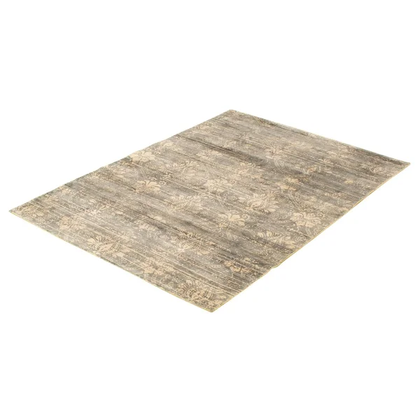 Hand Loomed Galleria Dark Grey Viscose Rug 5&0x22 x 7&4x22