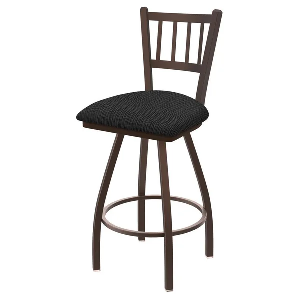 Holland Bar Stool 81036BZAxsTrf 810 36x22 Contessa Bronze Swivel Stool with Axis Truffle Seat