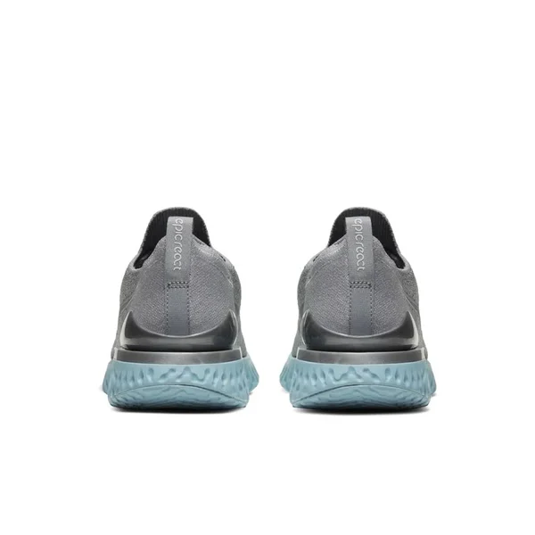 Nike Epic React Flyknit 2 Women's Running Shoe Size 6 (Grey/Metallic Silver) BQ8927-007