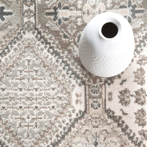 nuLOOM Vintage Tile Becca Charcoal 10 ft. x 14 ft. Area Rug - Grey