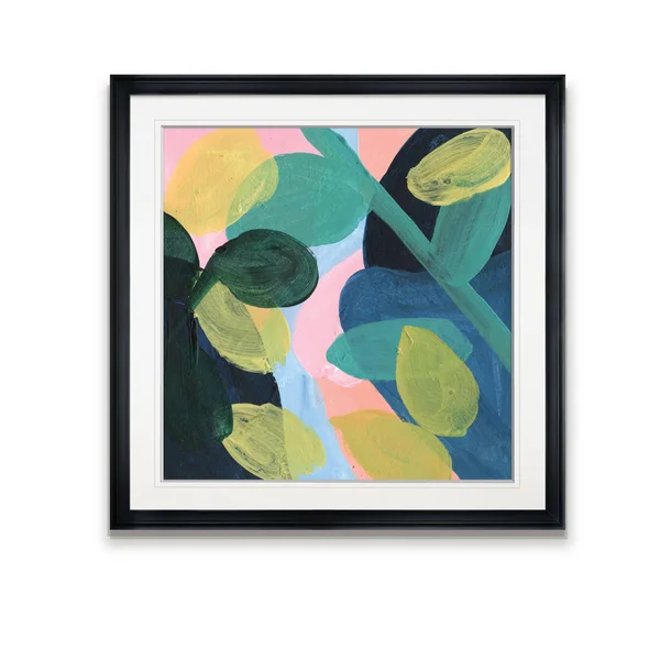 May Branches I -Framed Giclee Print - 22X22