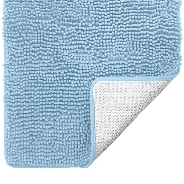 Gorilla Grip Original Luxury Chenille Bathroom Rug Mat, 60x24, Extra Soft and Absorbent Shaggy Rugs, Machine Washable, Quick Dry