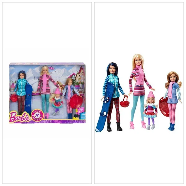 Barbie Sisters Winter Getaway Fashion Dolls
