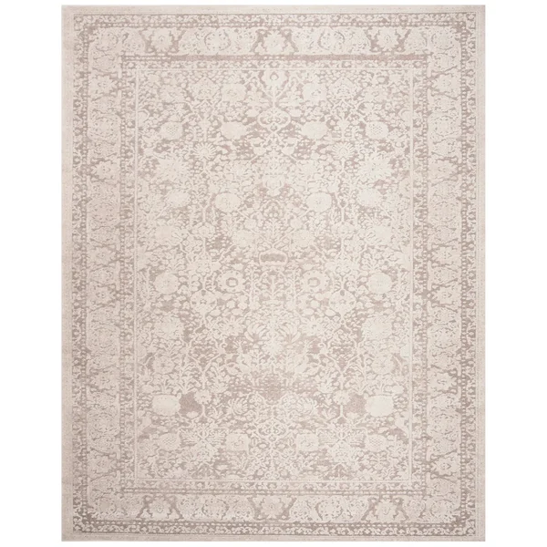 Safavieh RFT663C Reflection Light Grey, Cream Area Rug - 3& x 5&