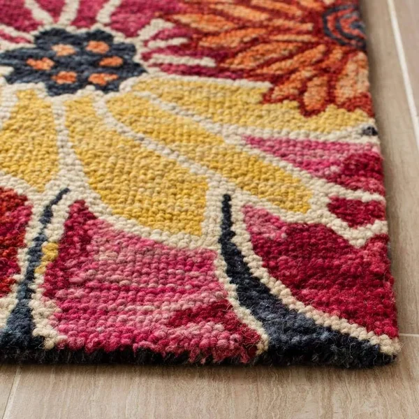 Safavieh Aspen Rug Collection APN520H - Charcoal - Blue - 10& x 14&