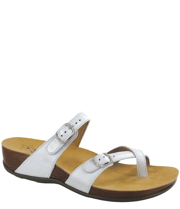 SAS Women's Shelly Pearl White 9 Wide