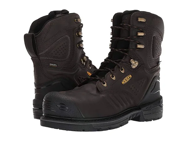 Keen Utility Men's Philadelphia 8x22 Waterproof Carbon Fiber Toe Work Boot