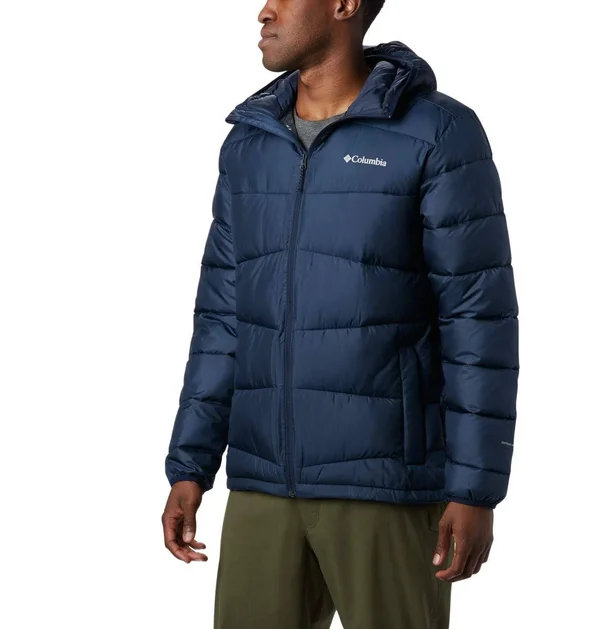 Columbia Men's Fivemile Butte Hooded Jacket - M - Blue