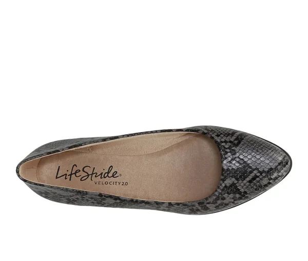 LifeStride Amelia Flat - Women's - Black - Size 6.5