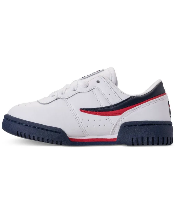 Fila Boys Original Fitness, White/Navy/Red, 7