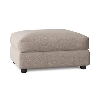 Madison Ottoman Wayfair Custom Upholstery Body Fabric: Macc Ecru