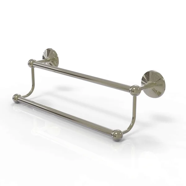 Allied Brass PMC-72/18 Prestige Monte Carlo Collection 18 inch Double Towel Bar, Polished Nickel
