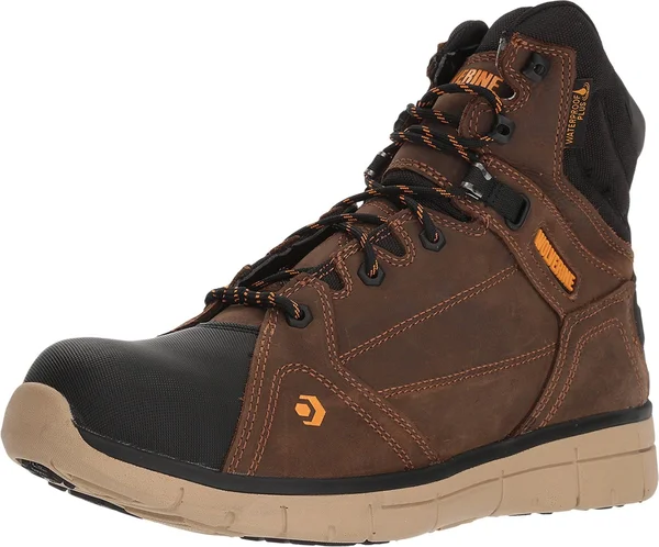 Wolverine Rigger Mid Composite Toe 7 Men's Brown