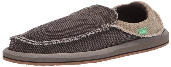 Sanuk Men's Chiba (10 Dark Brown/Natural)