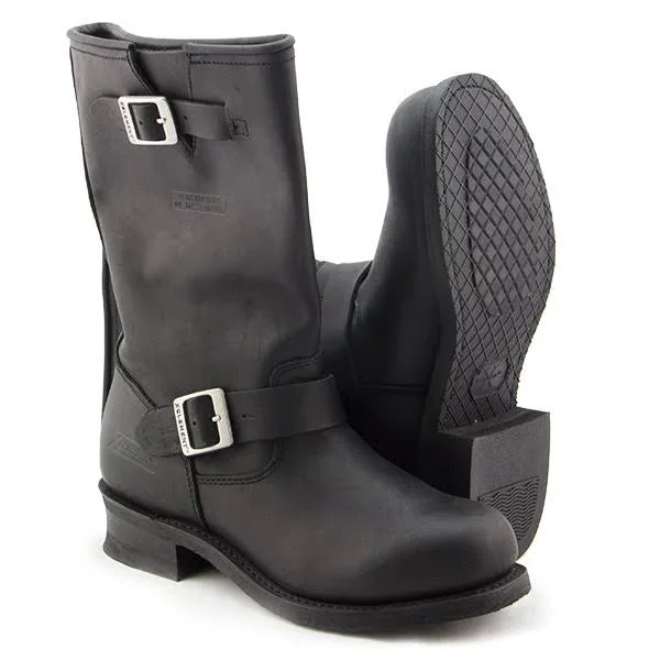 Xelement 1440 &Classic& Men's Black Engineer Boots, Black, 14.0 EE
