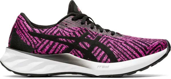 Asics Roadblast Running Shoes Black Pink White Women - 44.5