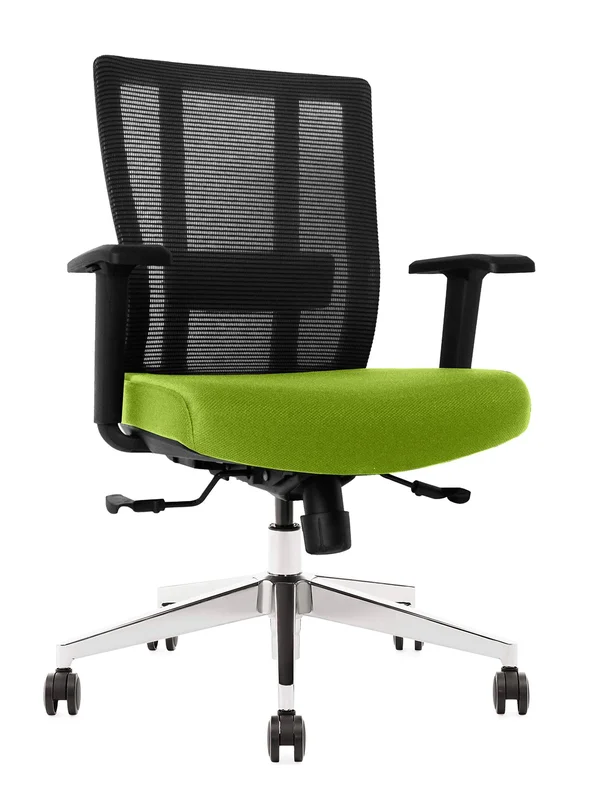 Bitchair Ergonomic Mesh Office Chair in Green with Seat Slide