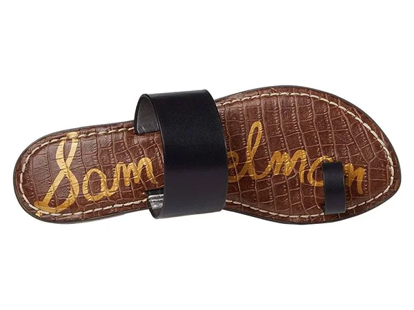 Sam Edelman Gorgene Women's Shoes Black Atanado Leather : 6 W