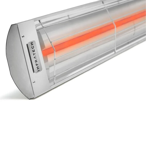 Infratech C2028BI Single Element - 2000 Watt Elecrtic Patio Heater - C Series Biscuit 208 Volt
