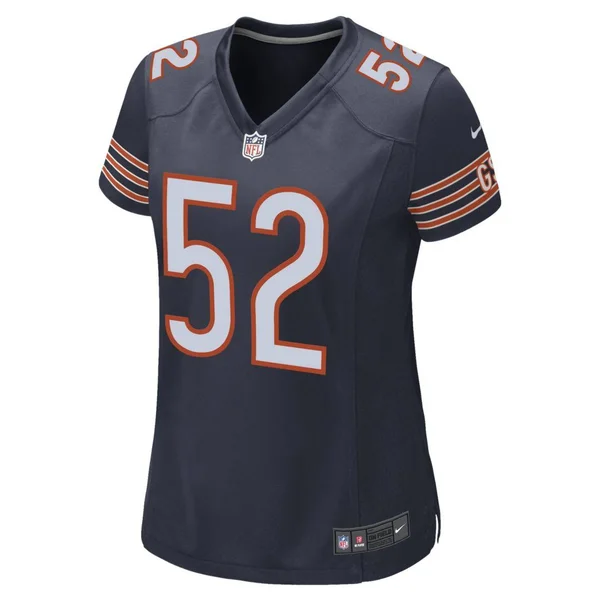 Nike Women's Khalil Mack Chicago Bears Game Jersey - Navy