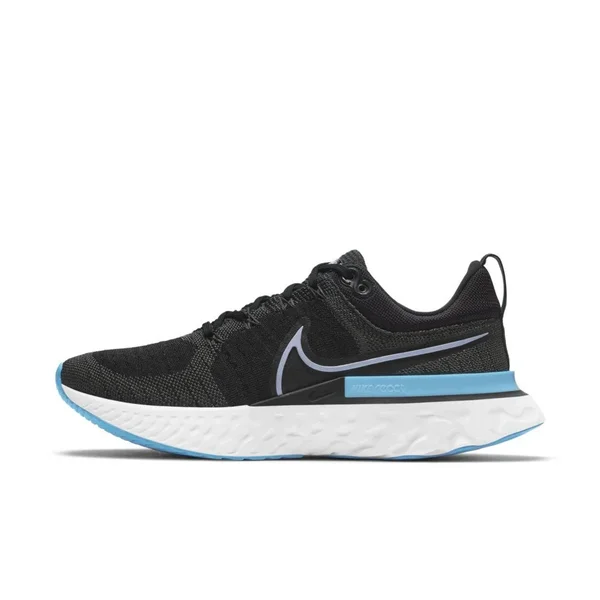 Nike Women's React Infinity Run Flyknit 2 Running Shoes, Anthracite/Black