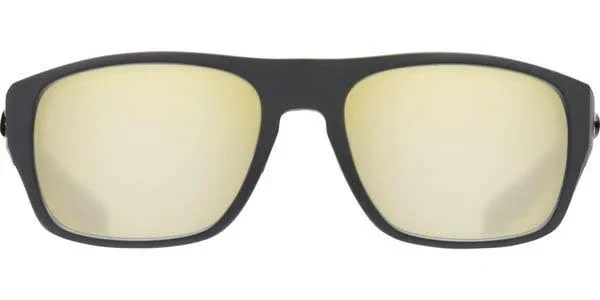 Costa Del Mar Tico 580G Polarized Sunglasses, Matte Gray/Sunrise Silver Mirror
