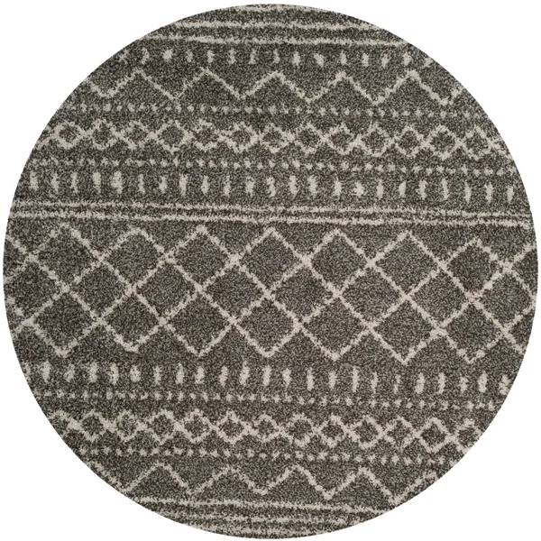 Safavieh Arizona Shag Rug Collection ASG741Y - Ivory - Green - 8& x 10&