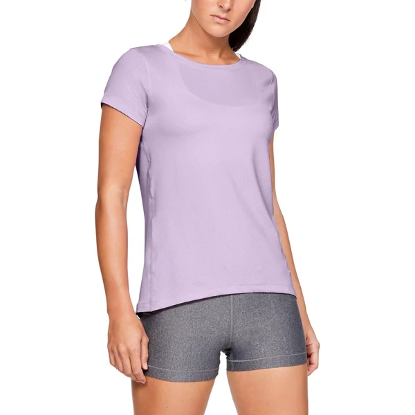 Under Armour Women's HeatGear Shirt - Purple, Size: XL