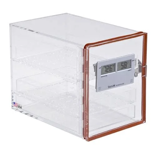 Dynalon 143105-0001, Small Acrylic Desiccator Cabinet with Hygrometer