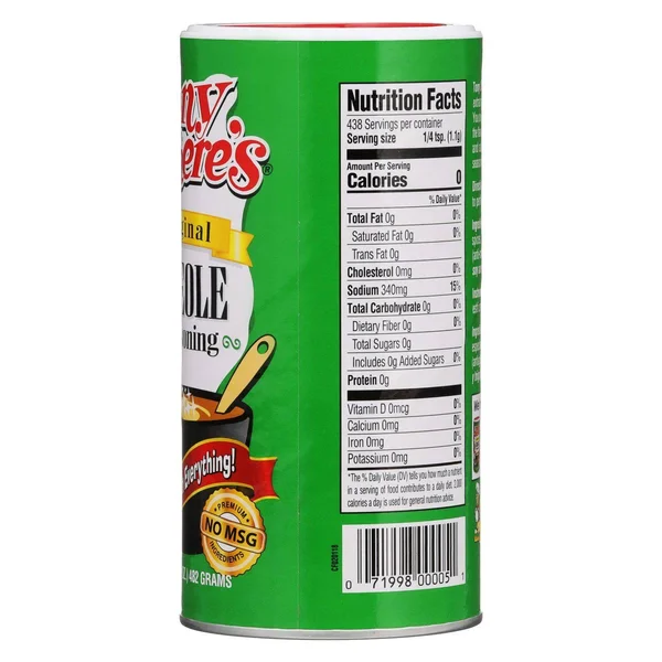 Tony Chachere&s Original Creole Seasoning - 8lb