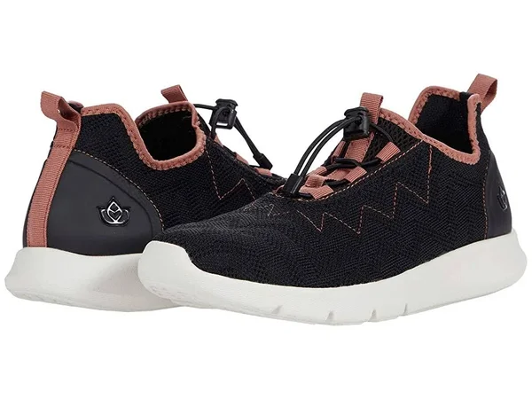 Spenco Chelsea Sneaker Women's Shoes Black/Rose : 7.5 M