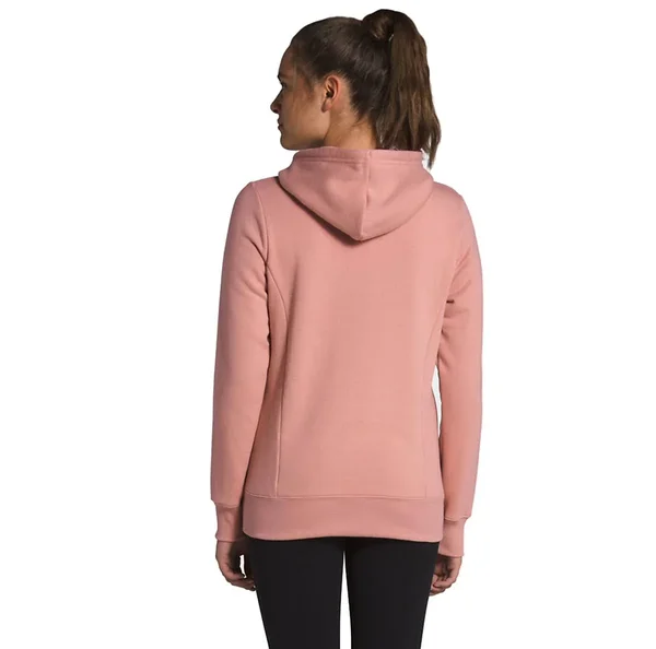 The North Face Trivert Pullover Hoodie - Women's L Pink Clay/TNF Black