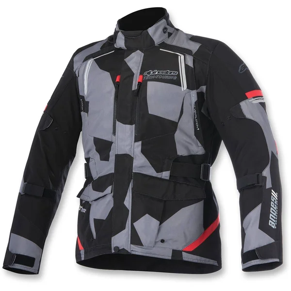 Alpinestars Andes Drystar V2 Jacket (Black/Camo/Red)